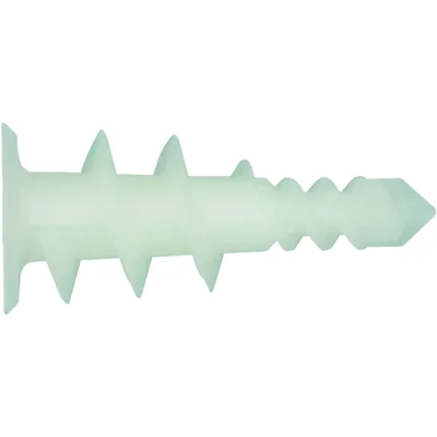 Nylon self-drilling connector for plasterboards 16x36mm with screw 3.9x32mm