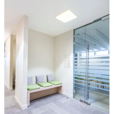 NYMPHEA 2 36W NW 230V 120ks IP20 430x60mm BÍLÁ čtvercová.