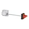 NZM2-XSR-L Main switch assembly, left side, red