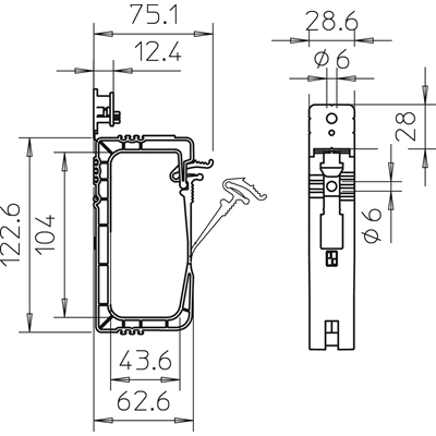 Obejmy OBO GRIP 2031 40, 2031 40