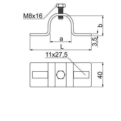 OBR35 Rohrschelle