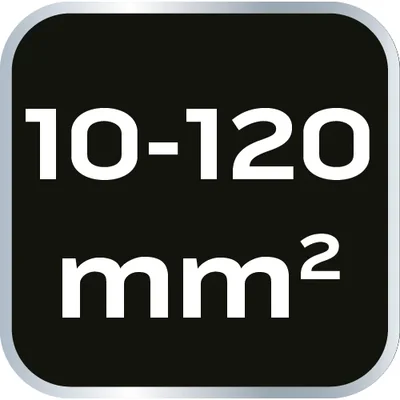 Обтискні кліщі для клем 10-120 мм2 (8-4/0 AWG), 610 мм