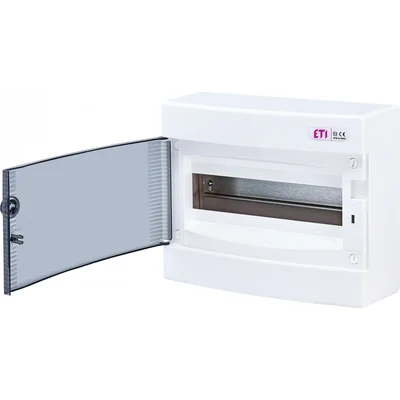 Obudowa natynkowa 12 mod. drzwi transparentne ECT12PT