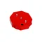 Octagonal fire protection box E90 with fuse 0.375A 3x2x4mm2 115x28x123mm red