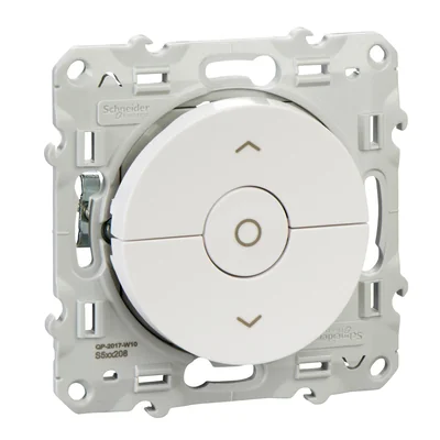 ODACE 3-position shutter switch 6A white
