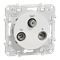 ODACE Final R/TV/SAT socket white