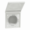 ODACE Single frame IP44 white