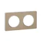 ODACE TOUCH Cornice 2 pieghe in bronzo