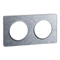 ODACE TOUCH Double frame inox