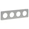 ODACE TOUCH Ramka 4-krotna aluminium