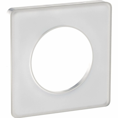 ODACE TOUCH Single frame glass white
