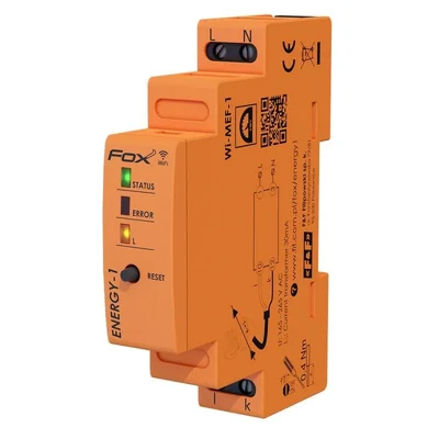 ОДНОФАЗНИЙ ЕЛЕКТРОМОНТОР, WI-FI, FOX ENERGY 1, WI-MEF-1 40A