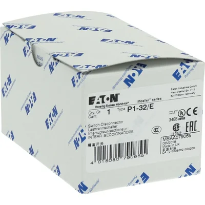 Odpojovač, 32A, P1-32/E