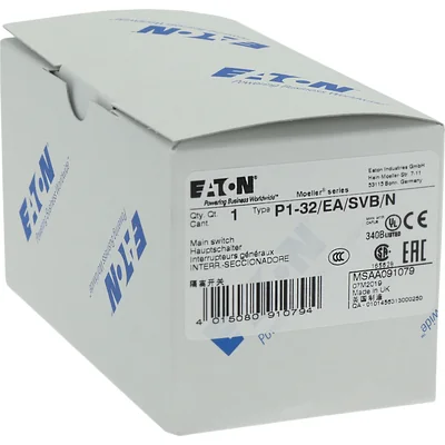 Odpojovač, 32A, P1-32/EA/SVB/N