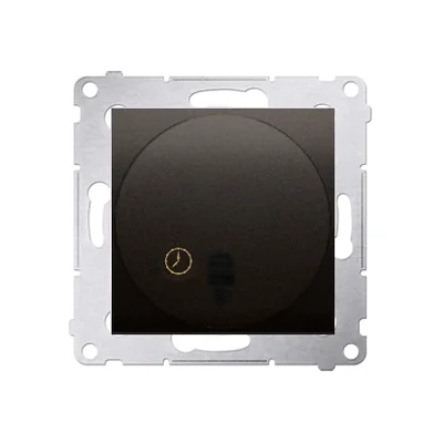 Off delay switch (module) 20-500 W, matt bronze metallic