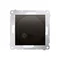 Off delay switch (module) 20-500 W, matt bronze metallic