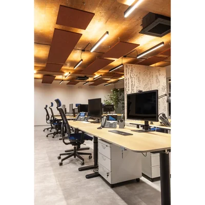 OFFICE LINEAR V 2CCT UGR19 LEDV luminaire