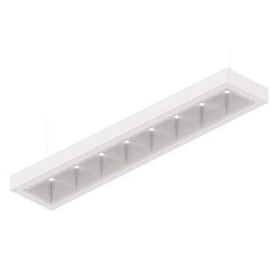 OFFICE LONG LB LED zw ED luminaire 4200lm/840 MAT white 38 W