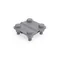 [OG] 4-bolt cross connector 57x57mm; M8x20