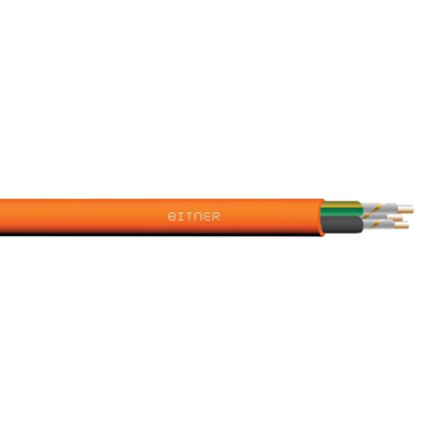Ognioodporny, bezhalogenowy kabel energetyczny bez żyły ochronnej NHXH-J FE180/E90 5x10RE