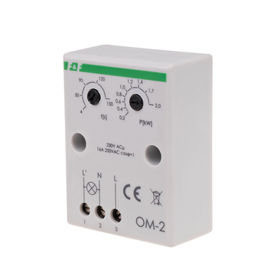 Ogranicznik mocy - regulowany czas powrotu OM-2