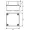 OH-1B.1 hermetic housing gray