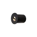 OIA LED Aplique empotrable 2W 50lm 3000K IP20 negro
