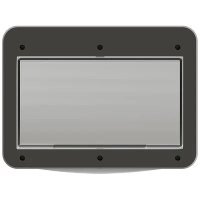 Okienko ispekcyjne 6 modułowe IP44/IP54 (czarny)