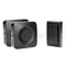 ONDO 2 AC, wireless doorbell with two receivers, networked, battery-free button, learning system, 36 sounds, 200m