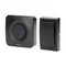 ONDO 2 AC, wireless doorbell with two receivers, networked, battery-free button, learning system, 36 sounds, 200m