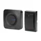 ONDO AC, wireless doorbell, networked, battery-free button, learning system, 36 sounds, 200m, black
