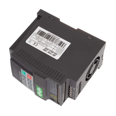 Onduleur miniature triphasé, Pmax = 1,5 kW, Uin = 3 x 400 V CA, Iin = 5 A, Uout = 3 x 400 V CA, Iout = 3,8 A