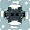 One.Platform Blind switch 2-gang push-button, 1-pole, mechanism, self-locking