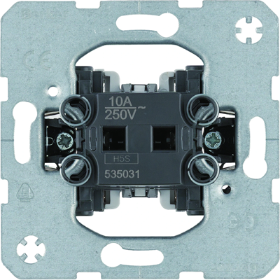 One.Platform Łącznik 1-klawiszowy przyciskowy, zestyk zwierny, mechanizm, samozaciski