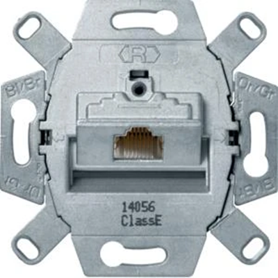 one.platform Механізм комп'ютерної одинарної розетки UAE (RJ45), екранований, кат.6, клас E