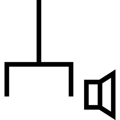 One.platform Stereo zásuvkový mechanismus reproduktorů, 1-pásmový, bílý