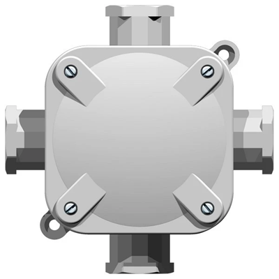 ONH-4B5 Caja hermética 4x4mm2 IP67 blanca