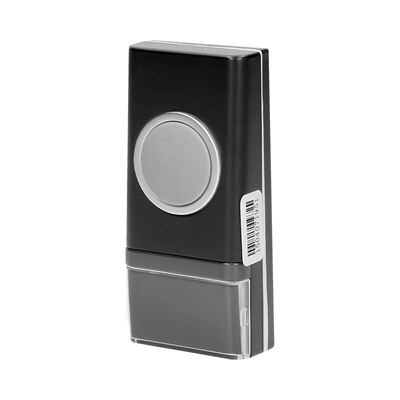 OPERA Wireless Doorbell DC, 90dB battery black