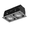 Oprawa DOWNLIGHT 2xGU10 IP23 srebrna
