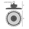 Oprawa HB P 75W 840 70DEG IP66 PS LEDV