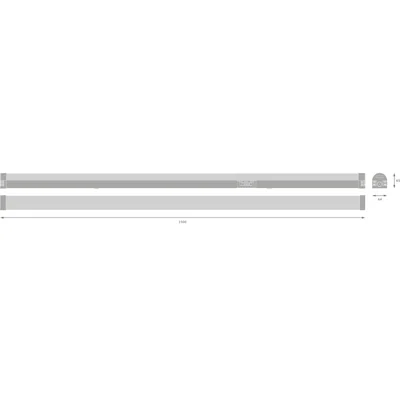 Oprawa LINEAR COMBO 1500 V 60W PS 3CCT WT