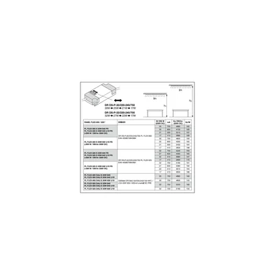 Oprawa PANEL FLEX 600 UGR<19 PS 30W 840 U19 PS
