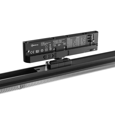 OPTIBAR CCT 12-42W 3CCT 230V 90° IP20 Ra90 1200x60x90mm NERO 5 ANNI GW. SPECTRUM
