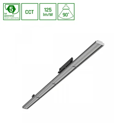 OPTIBAR CCT 12-42W 3CCT 230V 90° IP20 Ra90 1200x60x90mm NOIR 5 ANS GW. SPECTRUM