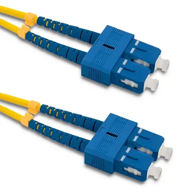 Optický patchcord Qoltec SC/UPC - SC/UPC | Singlemode | 9/125 | G652D | Duplex | 3m
