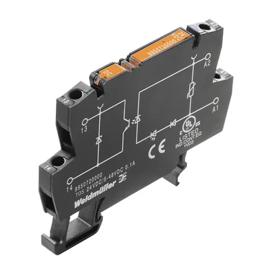 Optoacoplador TOS de 24 V CC/48 V CC y 0,5 A, número de catálogo 8950920000