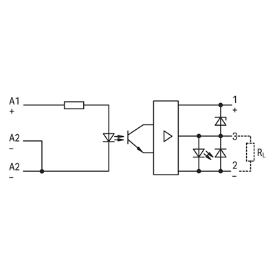 Optocoupler 15mm 24V DC/24V DC 4A