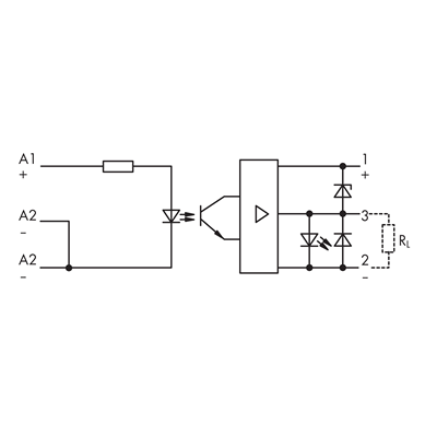 Optocoupler 15mm 24V DC/24V DC 4A