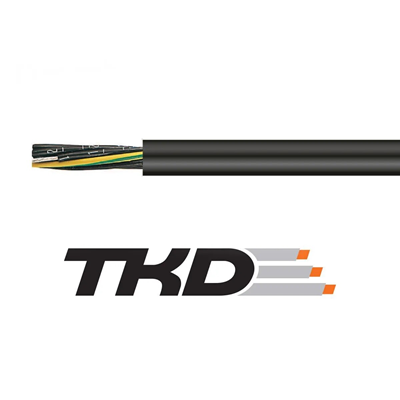 OPVC-JZ 5x1.5 mm2 black cable
