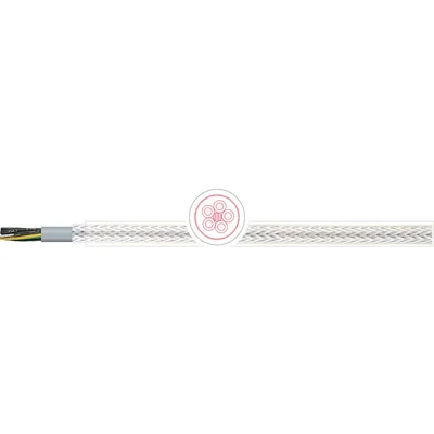 ÖPVC-JZ-YCY 300/500 V, PRZEZROCZYSTY 4G2,5